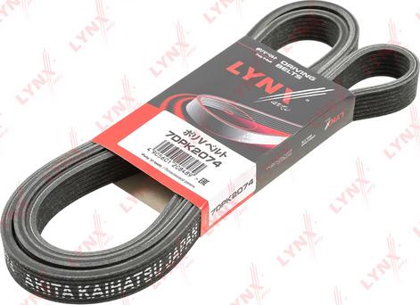 LYNXauto 7DPK2074 - V-Ribbed Belt car-mod.net