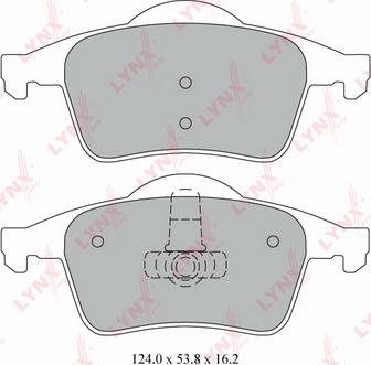 4U Autoparts 37712VL - Brake Pad Set, disc brake car-mod.net