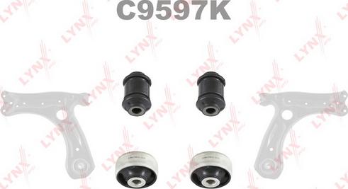 LYNXauto C9597K - Bush of Control / Trailing Arm car-mod.net