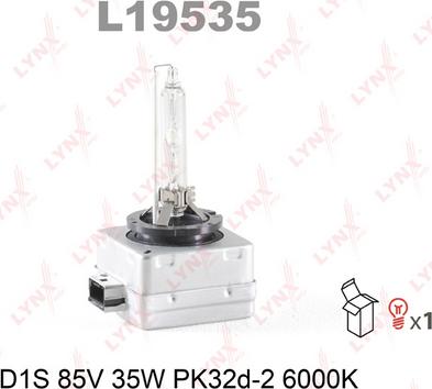 LYNXauto L19535 - Bulb, spotlight car-mod.net