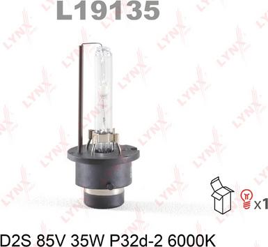 LYNXauto L19135 - Bulb, spotlight car-mod.net