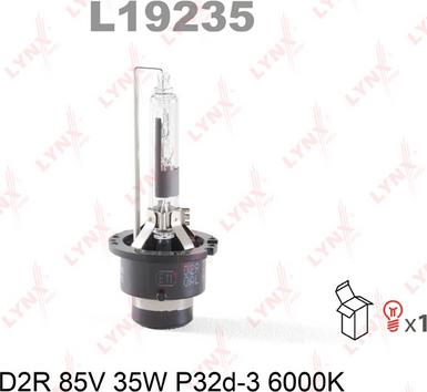 LYNXauto L19235 - Bulb, spotlight car-mod.net
