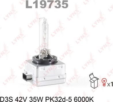 LYNXauto L19735 - Bulb, spotlight car-mod.net