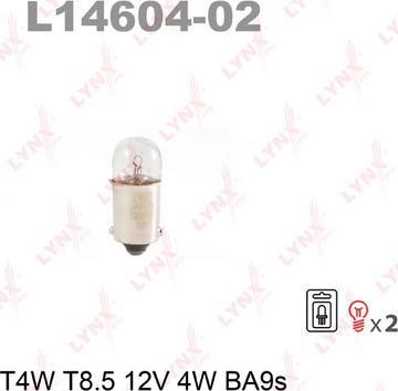 LYNXauto L14604-02 - Bulb car-mod.net