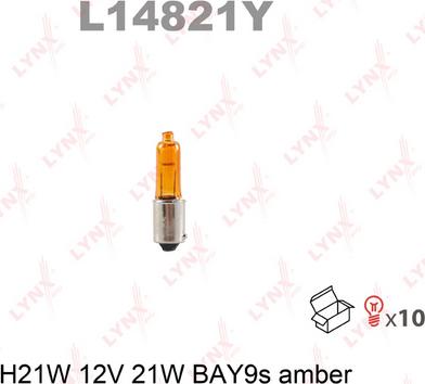 LYNXauto L14821Y - Bulb car-mod.net