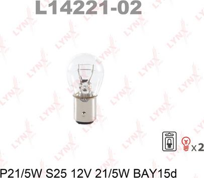 LYNXauto L14221-02 - Bulb car-mod.net