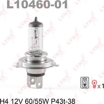 LYNXauto L10460-01 - Bulb, spotlight car-mod.net