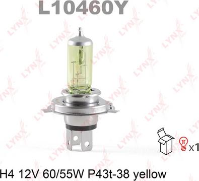 LYNXauto L10460Y - Bulb, fog light car-mod.net