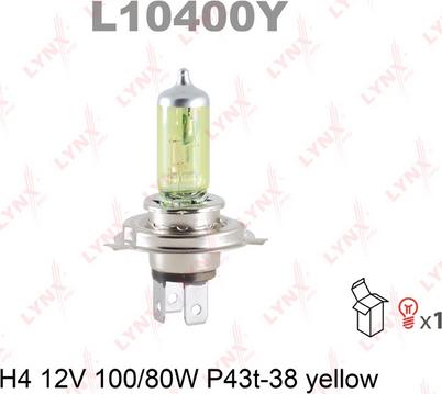 LYNXauto L10400Y - Bulb, headlight car-mod.net