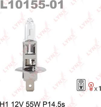 LYNXauto L10155-01 - Bulb, spotlight car-mod.net