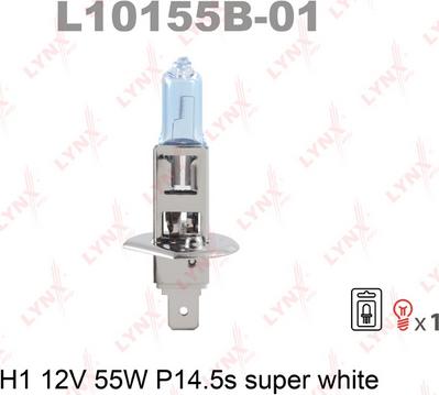 LYNXauto L10155B-01 - Bulb, spotlight car-mod.net