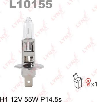 LYNXauto L10155 - Bulb, spotlight car-mod.net