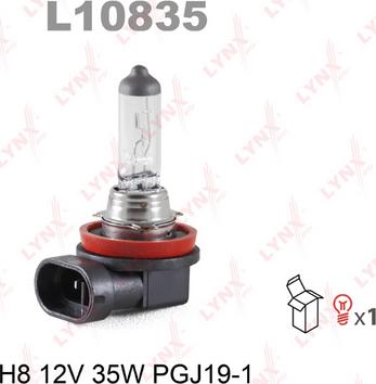 LYNXauto L10835 - Bulb, spotlight car-mod.net