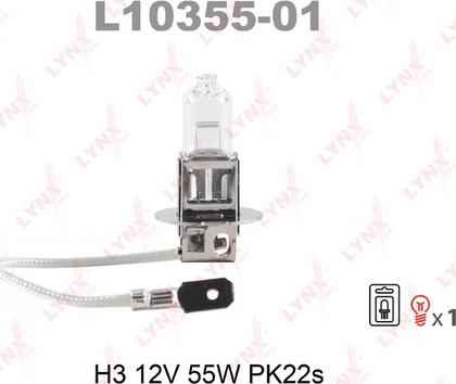 LYNXauto L10355-01 - Bulb, spotlight car-mod.net