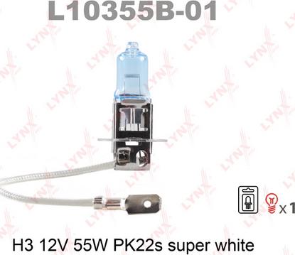 LYNXauto L10355B-01 - Bulb, spotlight car-mod.net