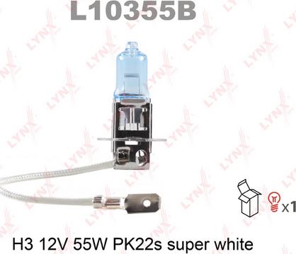 LYNXauto L10355B - Bulb, spotlight car-mod.net