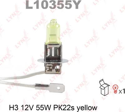 LYNXauto L10355Y - Bulb, fog light car-mod.net