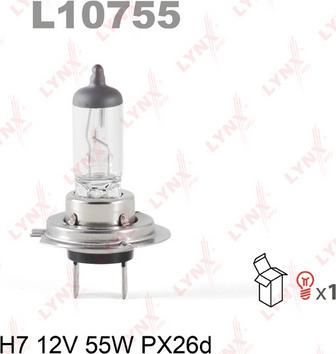 LYNXauto L10755 - Bulb, spotlight car-mod.net