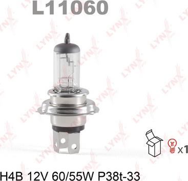 LYNXauto L11060 - Bulb, headlight car-mod.net