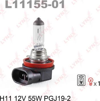 LYNXauto L11155-01 - Bulb, spotlight car-mod.net