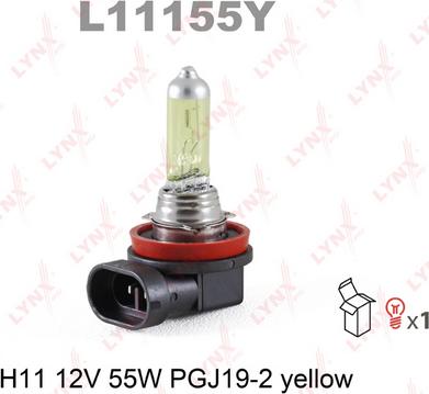 LYNXauto L11155Y - Bulb, fog light car-mod.net