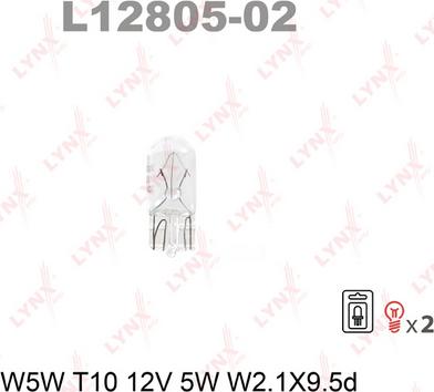 LYNXauto L12805-02 - Bulb car-mod.net