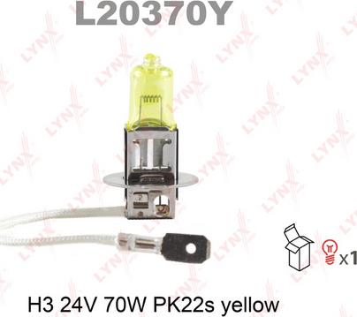 LYNXauto L20370Y - Bulb, fog light car-mod.net