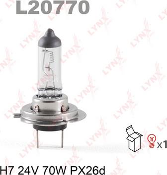 LYNXauto L20770 - Bulb, spotlight car-mod.net