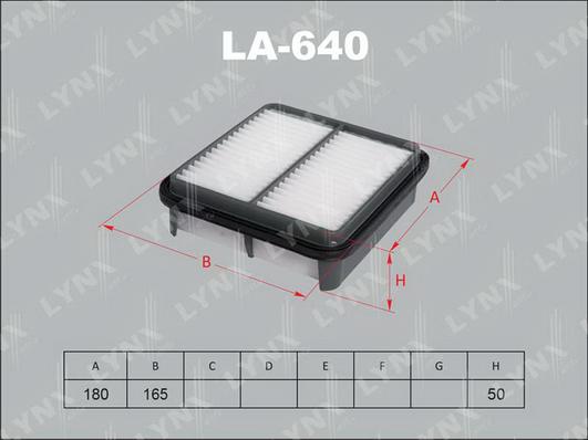 LYNXauto LA-640 - Engine Air Filter car-mod.net