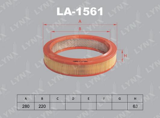 LYNXauto LA-1561 - Engine Air Filter car-mod.net