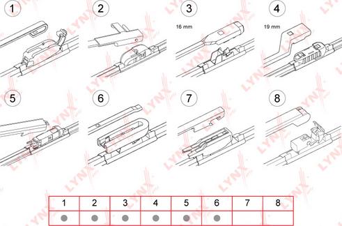 LYNXauto XF430 - Wiper Blade car-mod.net