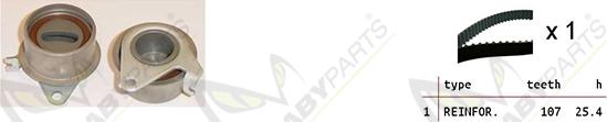 Mabyparts OBK010465 - Timing Belt Set car-mod.net