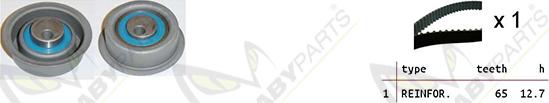 Mabyparts OBK010406 - Timing Belt Set car-mod.net