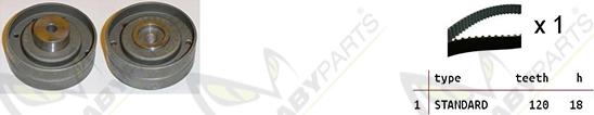 Mabyparts OBK010285 - Timing Belt Set car-mod.net