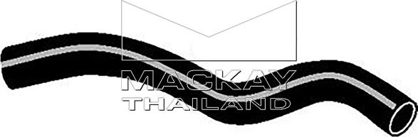 Mackay Rubber MT1808 - Radiator Hose car-mod.net