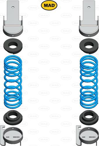 MAD HV-196220 - Suspension Kit, coil springs car-mod.net