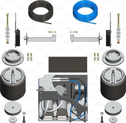 MAD NR-097814-R - Air Spring, suspension car-mod.net