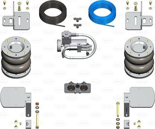 MAD NR-067514-C - Air Spring, suspension car-mod.net