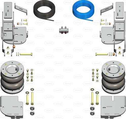 MAD NR-197544-B - Air Spring, suspension car-mod.net