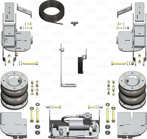 MAD NR-197544-R - Air Spring, suspension car-mod.net