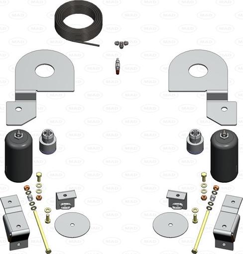 MAD NR-197094-B - Air Spring, suspension car-mod.net