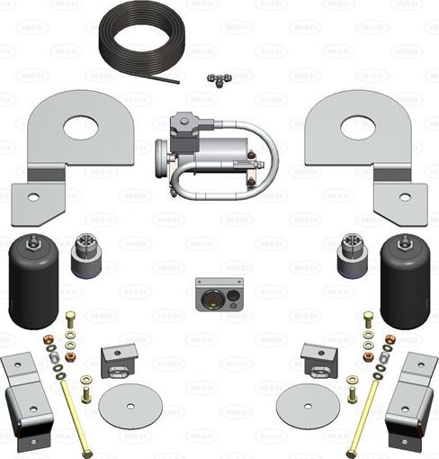 MAD NR-197094-C - Air Spring, suspension car-mod.net