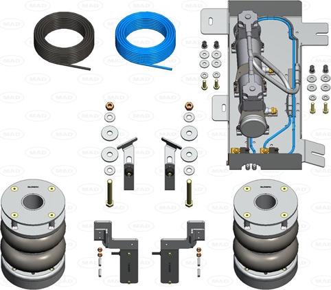 MAD NR-197814-R - Air Spring, suspension car-mod.net