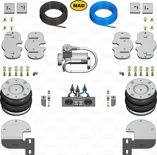 MAD NR-197234-CS - Air Spring, suspension car-mod.net