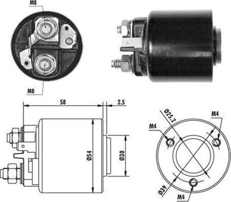 Magneti Marelli 940113050060 - Solenoid Switch, starter car-mod.net