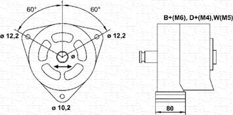Magneti Marelli 943356709010 - Alternator car-mod.net