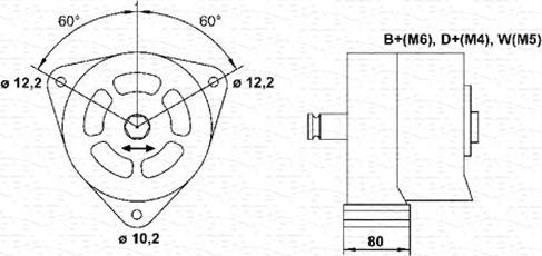 Magneti Marelli 943356708010 - Alternator car-mod.net