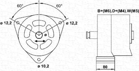 Magneti Marelli 943357716010 - Alternator car-mod.net