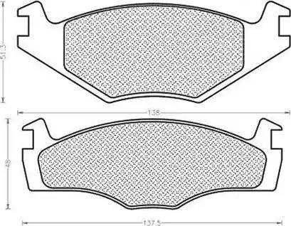 Magneti Marelli 430216170009 - Brake Pad Set, disc brake car-mod.net