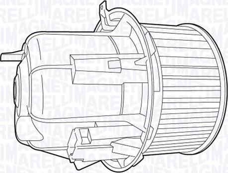 Magneti Marelli 069412704010 - Interior Blower car-mod.net
